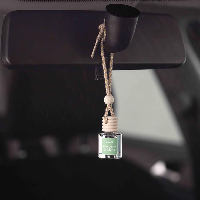 CANDECraftCo Car Air Hanging Fragrance Oil, Car Auto Freshener for Essential Oils, Scents Fragrance Aromatherapy Automobile Diffuser, Long Lasting (Smells Like Pedro Pascal)