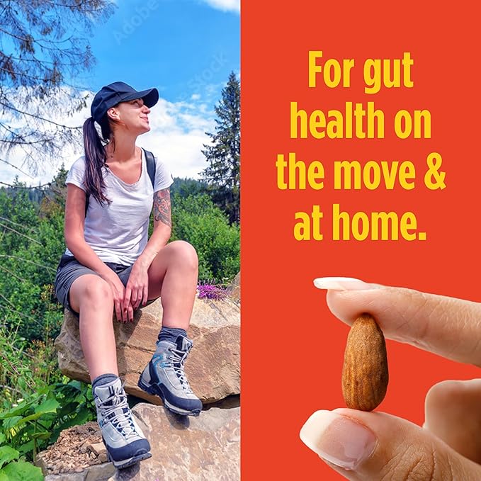 Gut Nuts - Fermented and Sprouted "Sourdough" Almonds for Gut Health - Tangy, Umami, & Salty Flavors - Super Crunchy Low Carb Keto Snacks - Low Sugar Prebiotic & Postbiotic Almond Snacks - 3oz Pouch (3 Pack) - by Philosopher Foods