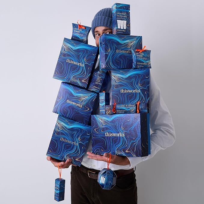 This Works Dream Team Bedtime Duo – Deep Sleep Pillow Spray 5ml & Stress Check Roll-On 5ml – Aromatherapy Gift Set with Lavender, Eucalyptus & Vetivert