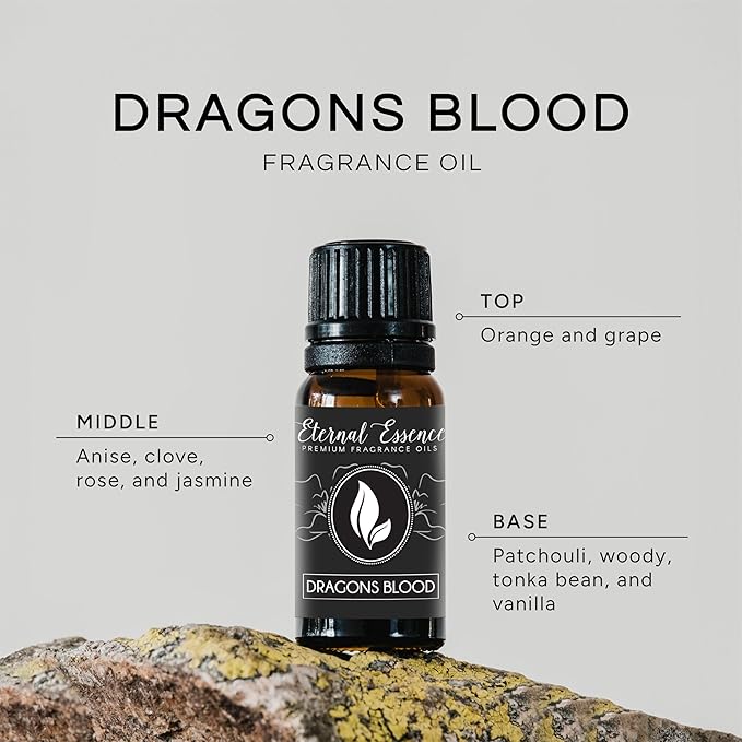 Dragons Blood Premium Grade Fragrance Oil - 10ml - Scented Oil
