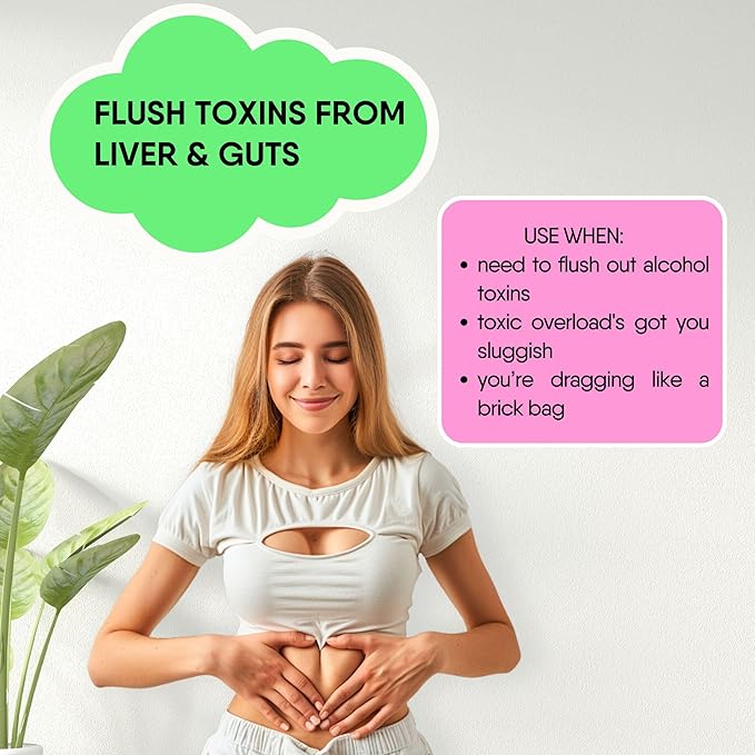 Herbal Detox Tea Blend with Dandelion Root Calendula Echinacea Oregano St. John's Wort Milk Thistle Kidney & Liver Health (Herbal Tea)