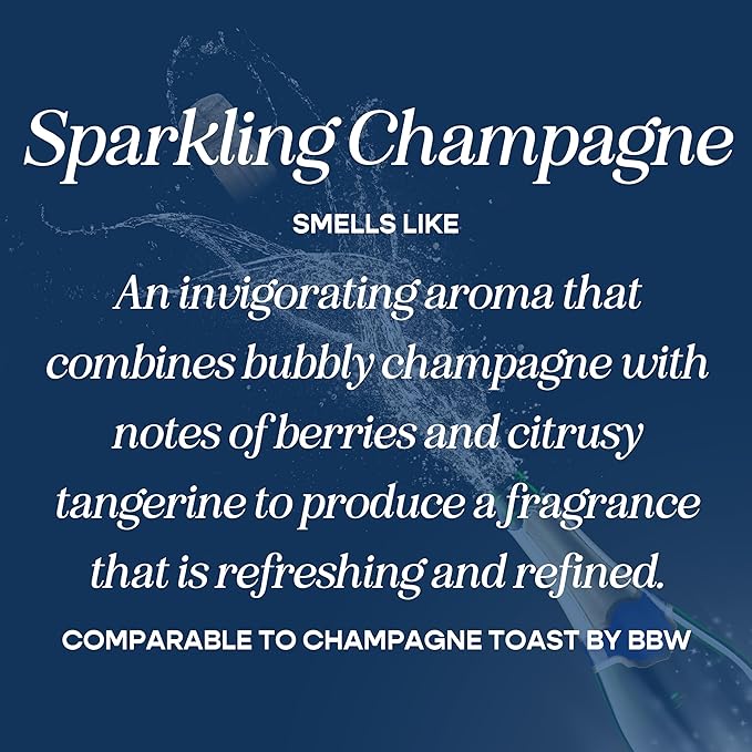 CANDECraftCo Car Air Hanging Fragrance Oil, Car Auto Freshener for Essential Oils, Scents Fragrance Aromatherapy Automobile Diffuser, Long Lasting (Berry Mimosa + Champagne)