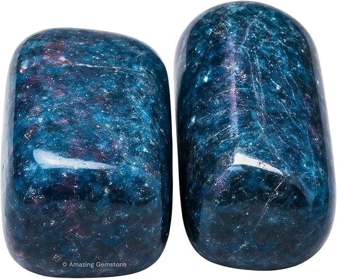 Amazing Gemstone Ruby Kyanite Crystals and Healing Stones Tumbled - 1000+ Carats Ruby Kyanite Stone, Natural Healing Stones for Energy Balance, Stress Relief - Premium Polished Gems Rocks