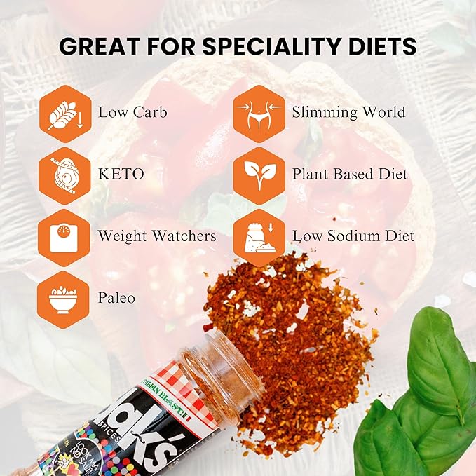 DAK's Spices Green Zest Seasoning Blend | 100% Salt & Sugar Free | Premium & Healthy Seasoning | MSG Free, Preservative Free, Potassium Chloride Free | Low Carb & Keto Friendly | Perfect for Clean Eating & Adding Flavor to Recipes | 1.5 oz