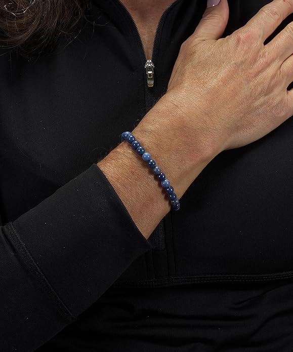 Cherry Tree Collection - Small, Medium, Large Sizes - Gemstone Beaded Bracelets For Women and Men - 6mm Round Beads