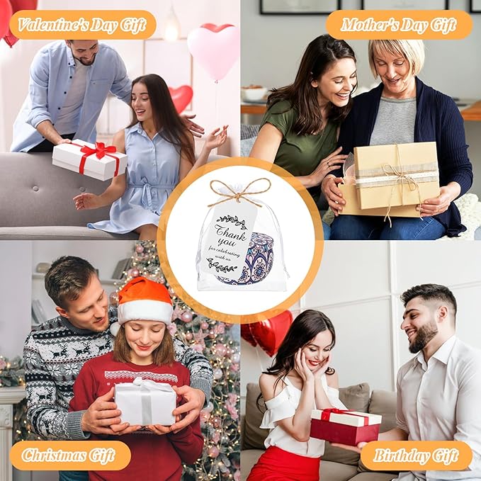 48 Pack Scented Candles Gift Set Long Lasting Soy Wax Aromatherapy Candles for Home Wedding Baby Shower Bridal Party Favors Christmas Birthday Gifts for Women