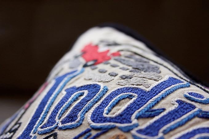 Catstudio Indianapolis Embroidered Decorative Throw Pillow