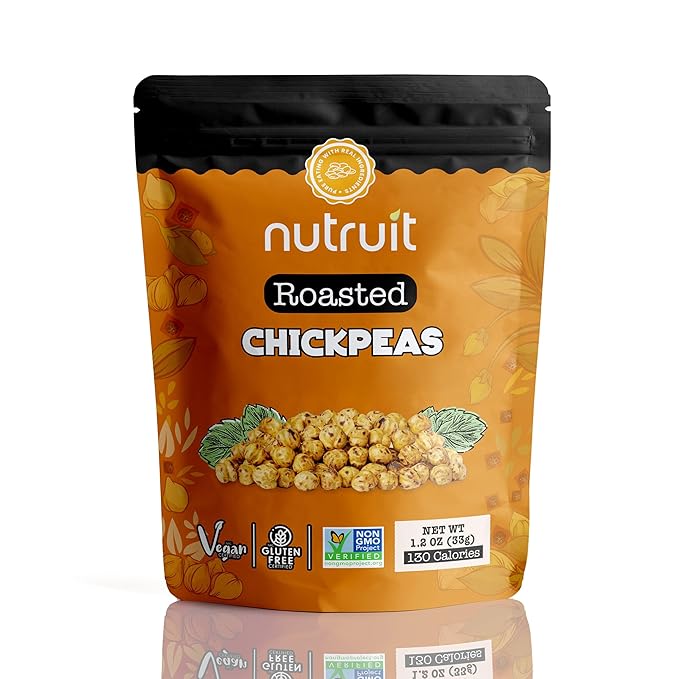 Nutruit Gourmet Healthy Snacks - 20 Pack MINI Variety Box - Vegan, Gluten Free, Non-GMO Bulk Snacks with No Added Sugar - Kosher, High Protein, High Fiber, Plant-Based Healthy Snack - 1.2oz Packs