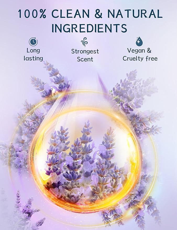 Shower Steamers Aromatherapy 15 Pack, Stress Relief & Self Care - Lavender Shower Bombs with Natural Essential Oil, Home Spa Shower Travel Essentials, Relaxation Birthday Gifts for Women & Men