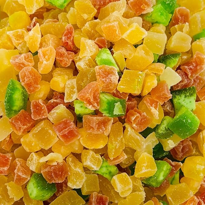 Anna and Sarah 2 Lbs Tropical Dried 6 Fruit Mix In Resealable Bag, 32 Oz