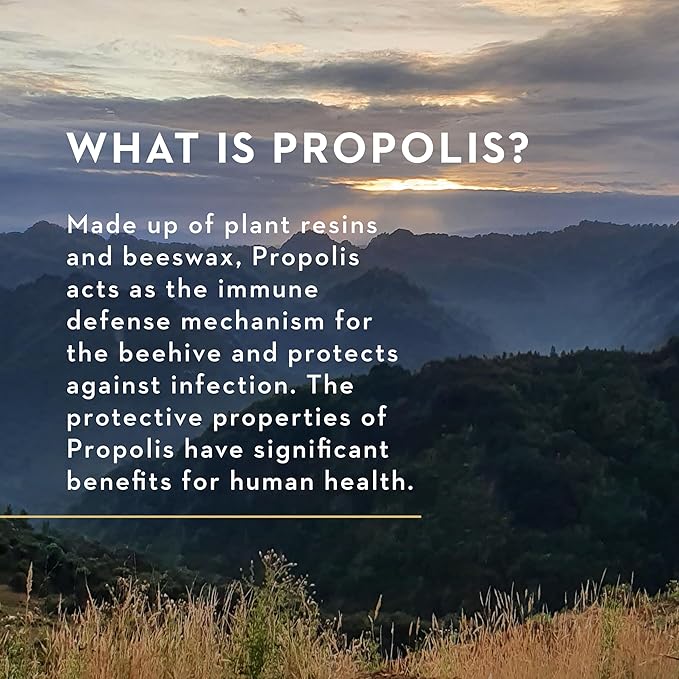 Manuka Health Manuka Honey Lozenges – 15 Propolis Lozenges – Natural Throat Lozenges Infused with Raw Manuka Honey, New Zealand Propolis and Vitamin C for Immune Support