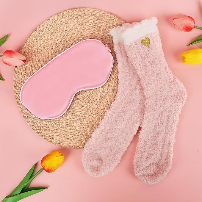 Birthday Gifts for Women Self Care Gifts Get Well Soon Gifts, Rose Relaxing Spa Gifts Basket Care Package, Luxury Flannel Blanket, Thanksgiving Christmas Gifts for Mom Her Grandma Friend Sister Wife