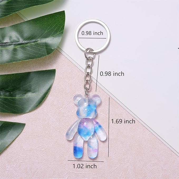 Pocket Bear Hug, Anxiety Relief Gifts for Women Men, Mental Health Positivity Gifts for Anxious Friend, Thinking of You Gift, Comforting Gift for Son Daughter Back to School, Light Blue