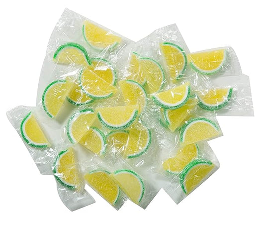 Boston Fruit Slice Individually Wrapped Gourmet Gummy Candy 1lb Box (Apple)