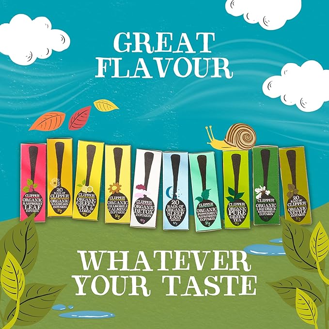 Clipper Tea, Organic Fairtrade Everyday, Organic, USDA Non-GMO, Fair Trade, Sustainable Caffeinated Tea, 1 Pack, 80 Unbleached Tea Bags