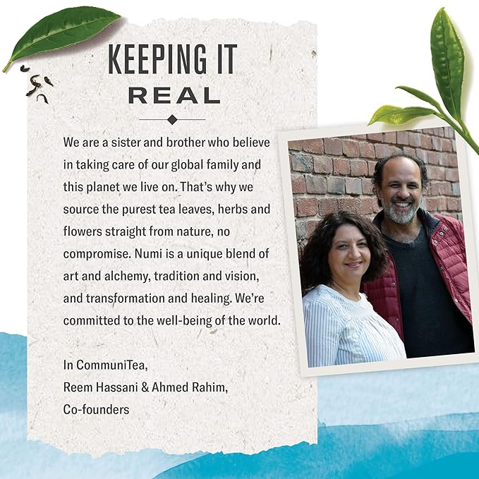 Numi Organic Hojicha Tea, 16 Tea Bags (Pack of 3), Roasted Japanese Green Tea, Caffeinated