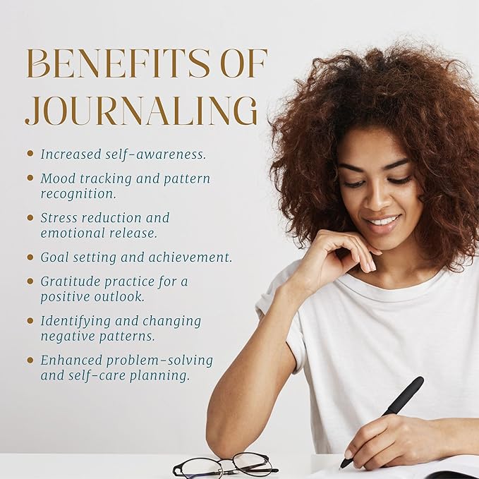 90-Day Guided Mental Health Journal for Anxiety, Mindfulness & Emotional Wellness – Eco-Friendly Cover Made from Recycled Ocean Plastic – Daily Prompts for Self-Care, Self-Reflection, Calm, Stress Relief & Inner Strength