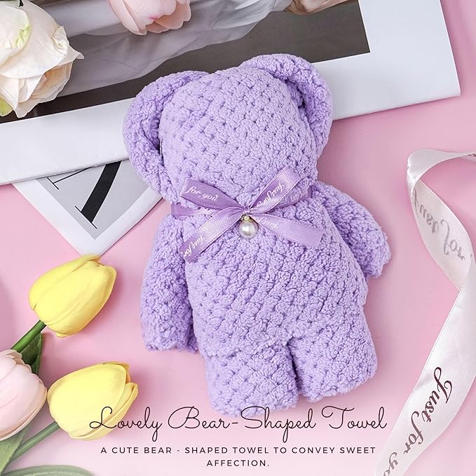 Birthday Gifts for Women Get Well Soon Gifts for Women Hug in a Box Friendship Mothers Day Thank You Gifts Baskets Sister Friend Female Mom Wife Her Girlfriend Coworker Bestie (Purple)