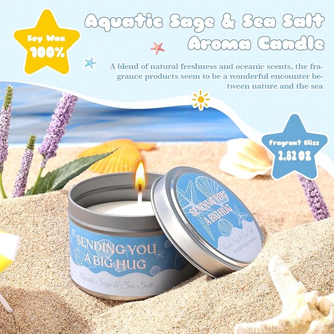 Birthday Gifts for Women Self Care Gifts for Women Spa Gifts Set Get Well Soon Gifts Baskets Care Package Blue Gifts Box Christmas Gifts for Mom Her Bestie Sister Best Friend Wife Girlfriend Coworker