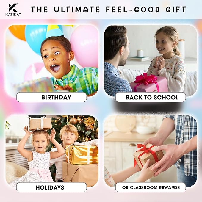 Positive Dinosaur Cheer Up Jar, 60 Affirmation Cards for Teens, Teen Girl Gifts Trendy Stuff, Back to School Gifts for Students, Teen Girls, Boys