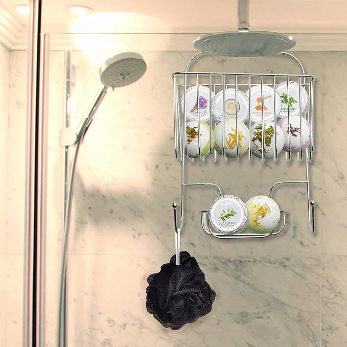 Christmas Essential Oil Shower Steamers and Bath Bombs Set - Lavender, Peppermint, Vanilla Coconut, Eucalyptus, Honey Almond Scented Aromatherapy Vaporizing Tablets, Relaxation Gifts for Women, 11pc