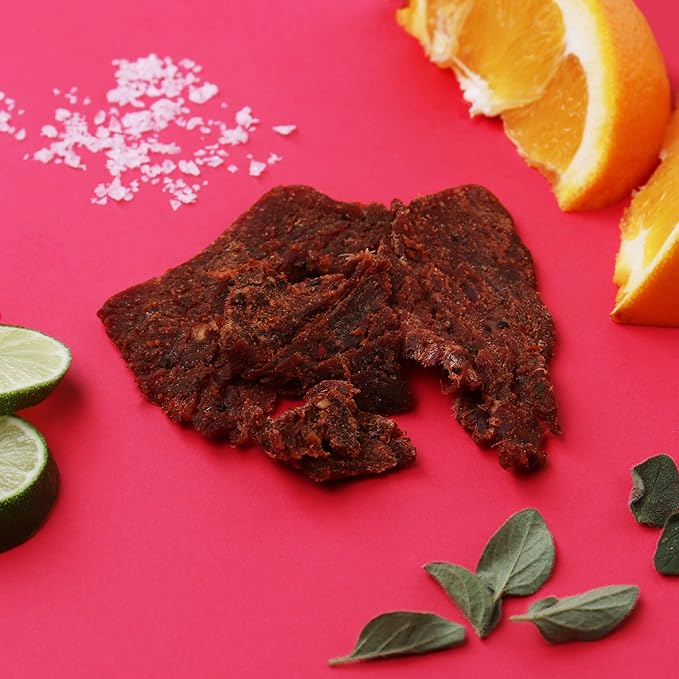 Field Trip Grass Fed Beef Jerky, Healthy Gluten Free Snacks, All Natural, High Protein, Low Carb Snack with No Nitrates, 2.2oz, 4 Pack, Carne Asada