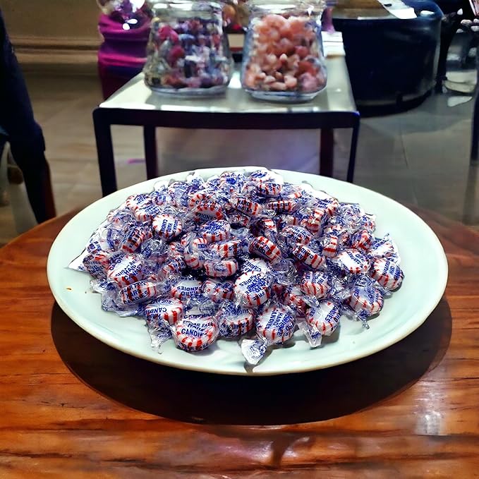 Sugar Free Peppermint Starlight Gourmet Hard Candy - Keto Friendly, 1.5 lbs Cool Refreshing Mints Individually Wrapped - Ideal Diabetic Candy, Gluten Free(24 oz)