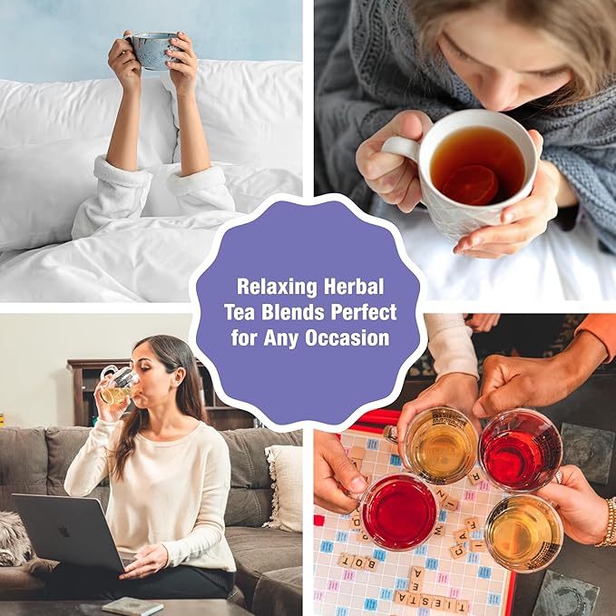 Tiesta Tea - Ginger Sweet Peach, Loose Leaf, Spicy Peach Herbal Tea, Non-Caffeinated Tranquility Blend, Bulk Herbal Leaves with Hibiscus & Cane Sugar, 25 Cups, 2.2 Ounce Resealable Pouch