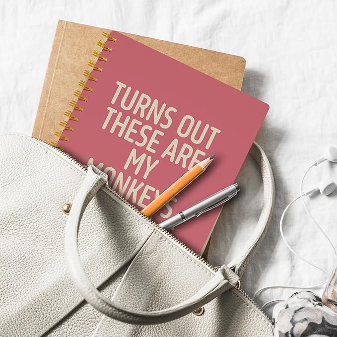 Funny Notebooks for Work, Pink Aesthetic Journal, Funny Boss Day Gifts, Boss Gifts for Men Women, Funny Gifts for Boss, Boss Office Decor, Spiral Notebook 5.5x8.3 Inch