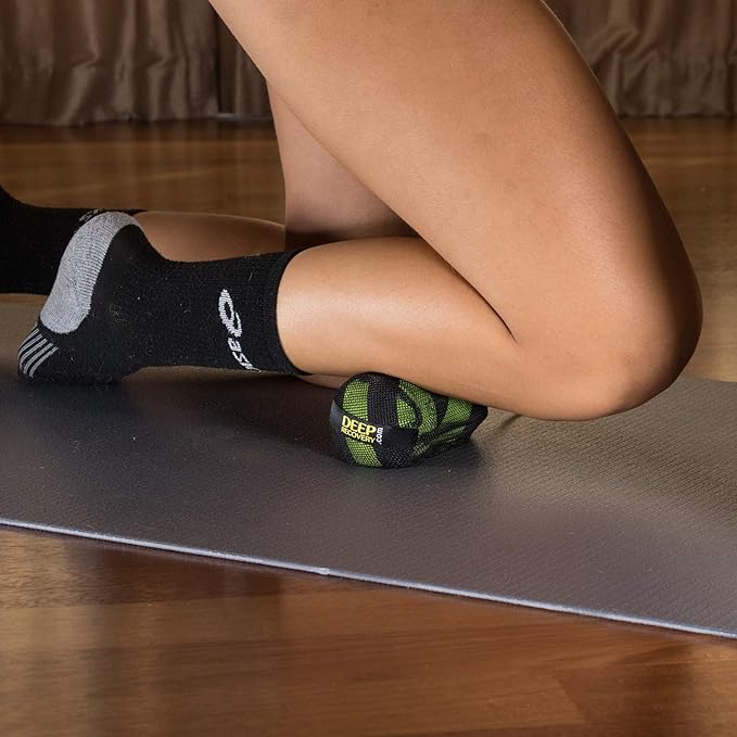 Deep Recovery Firm Yoga Deep Tissue Massage Ball Set – Myofascial Release Balls for Feet, Back, Neck, Legs & Arms – Trigger Point & Mobility Therapy (2-Pack)