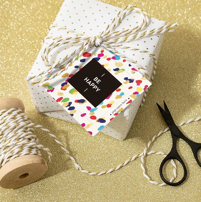 Compendium ThoughtFulls Pop-Open Cards — 3-Pack of You're Awesome, Smile, Be Happy — 90 Pop-Open Cards, Each with a Different Message Inside