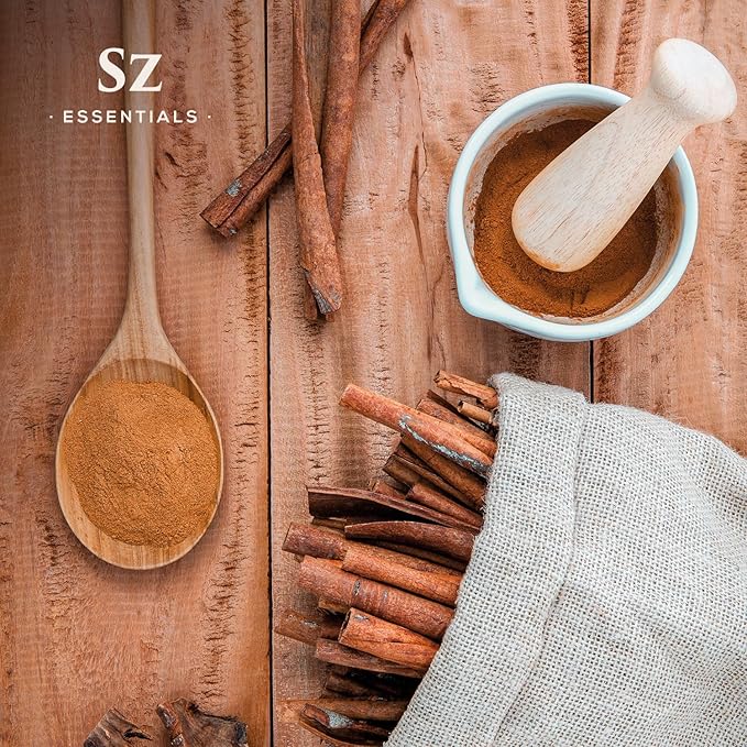 Cinnamon Bark Essential Oil –Vietnamese– 100% Pure & Undiluted – Warm, Rich Aroma with Sweet Undertones – Perfect for Diffuser, Aromatherapy & DIY Blends – Therapeutic Grade, Vegan (5mL)