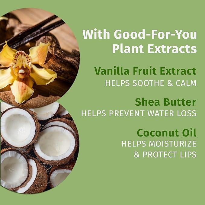 Hempz Limited Edition Fall Nourishing Lip Balm 2-Pack, Pumpkin Spice & Vanilla Chai .25 oz. and Limited Edition Spun Sugar & Vanilla Bean Lip Balm .25 oz