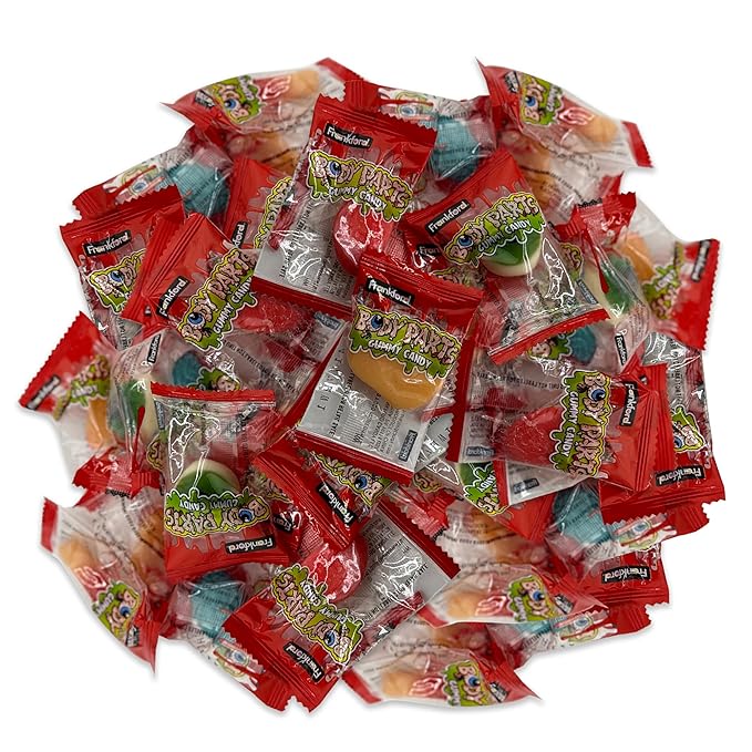 Halloween Gummy Body Parts Candy Bulk 2LB Bag by Rebel Smuggling Galactic Emporium
