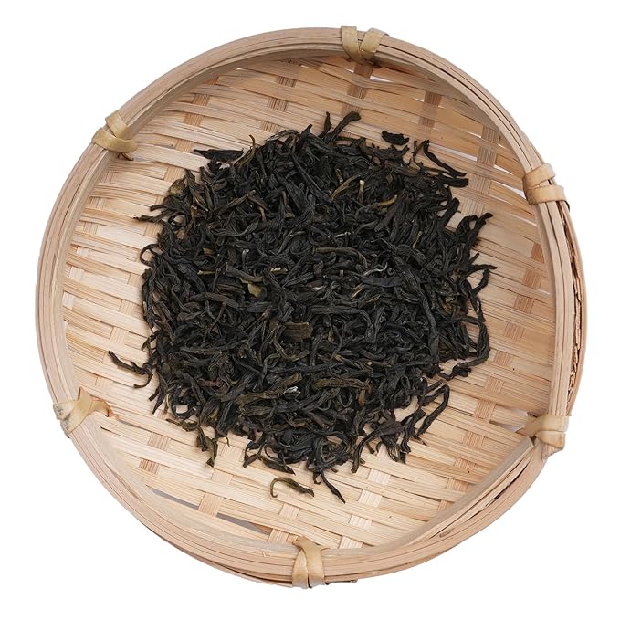 HANFANGLING Jasmine Green Tea - Premium Loose Leaf Tea with Natural Jasmine Flowers, 100% Natural, Aromatic & Refreshing, 1.76oz