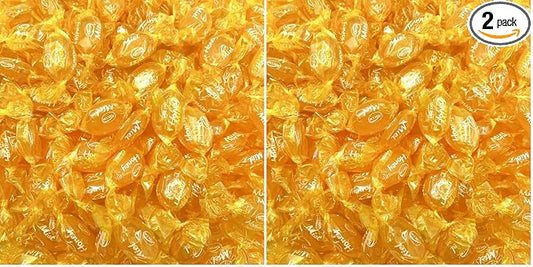 Honey Filled Hard Candy - 1 lbs - Flavored Classic Bon Bons Filled with Real Honey - American Vintage Candy Snack Assortment- Individually Wrapped, 16 oz. (Pack of 2)