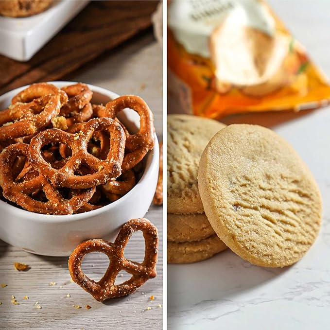 Broadway Basketeers Gift Basket Tower | Gourmet Food Gift Basket with Sweet & Savory Treats | Perfect Thank You Gift Baskets for Birthdays, Holidays, and Celebrations | Premium Snack Gifts