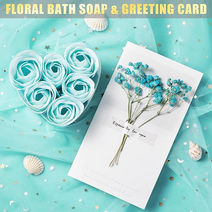 Birthday Gifts for Women, Self Care Get Well Soon Gift Baskets, Mothers Day Happy Birthday Gifts for Mom Her Friends Sister Wife Girlfriend, Ocean Relaxing Spa Care Package w/Blanket 40 OZ Tumbler