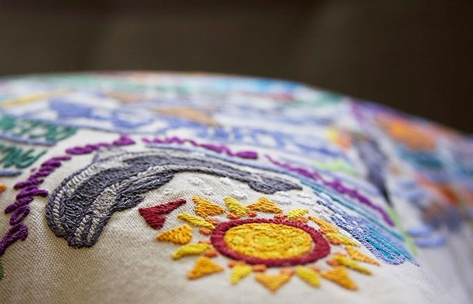 Catstudio Catalina Embroidered Decorative Throw Pillow