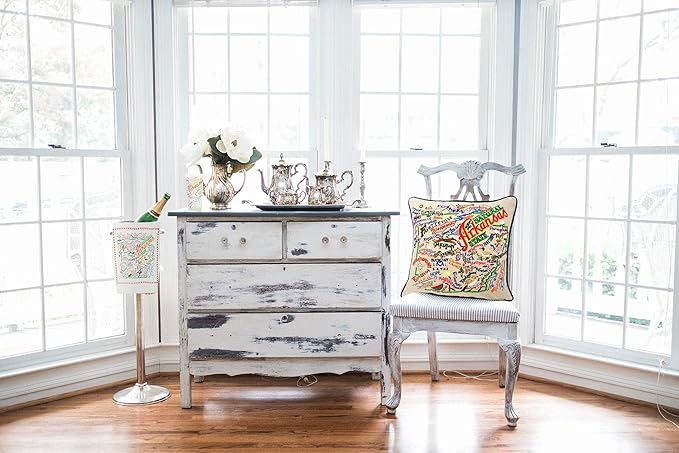 Catstudio Arkansas Embroidered Decorative Throw Pillow