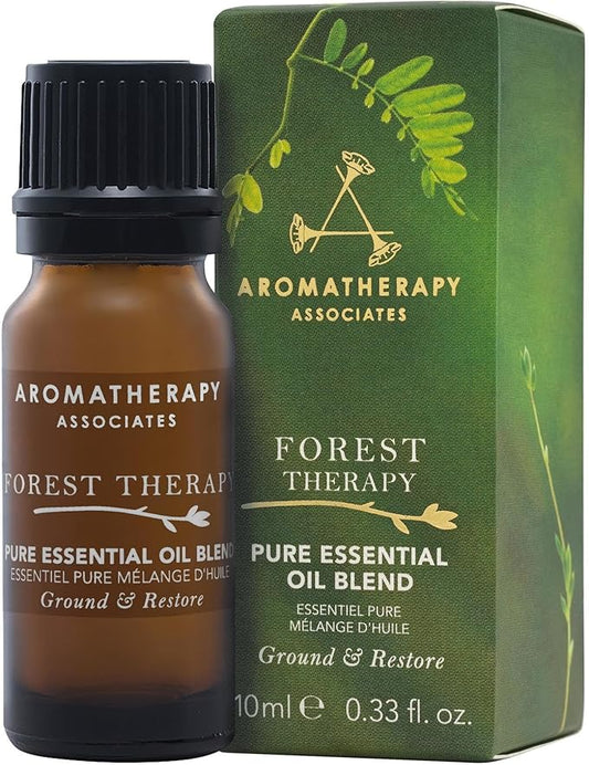 Aromatherapy Associates Forest Therapy Pure Essential Oil Blend. Premium Undiluted Blend to Bring The Outside in. Hand-Crafted with Pink Pepper, Cypress and Ho Wood (0.33 fl oz)