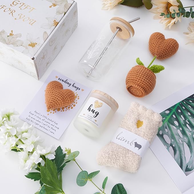 Get Well Gifts for Women After Surgery Recovery, Get Well Soon Gift Baskets for Women Chemo Care Package, Feel Better Soon Basket - Sympathy and After Surgery Recovery Gifts - Thinking of You