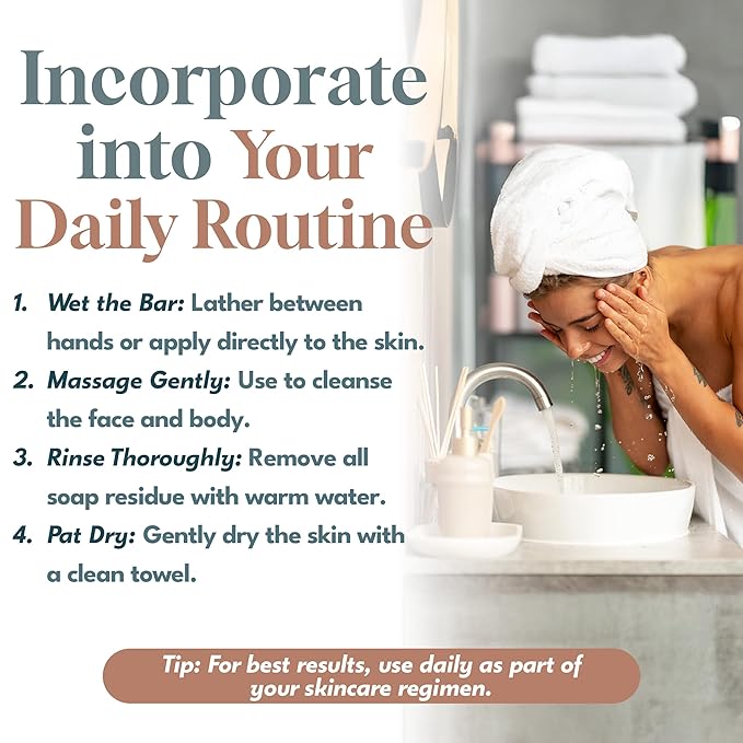 Dead Sea Warehouse - Dead Sea Salt Soap Bar - Original Face & Body Bar - Hydrating Mineral Soap for All Skin Types, Fragrance-Free - 5.2 oz