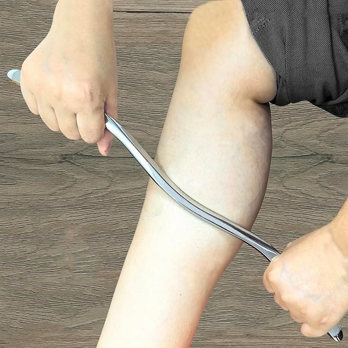 BYYDDIY Stainless Steel Gua Sha Muscle Scraper Tools Kit, Scraping Massage Tool,Massage Scraper Tools for Physical Therapy (M-SDB)