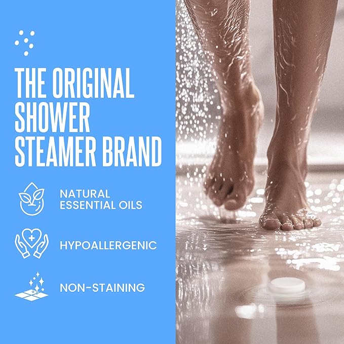 Cleverfy Shower Steamers Aromatherapy – Stocking Stuffers for Women, Teens and Wife – Christmas Gifts for Women and Teen Girls – White Elephant Gifts for Adults – 18 Tablets