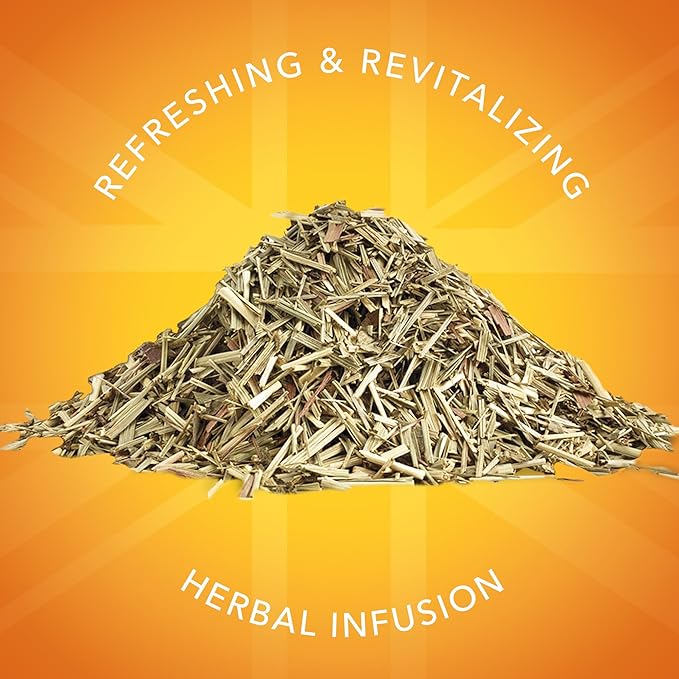 Twinings Lemongrass & Peppermint Loose Leaf Infusion Herbal Tea, 2.65 Ounce (75g) Pouch, Naturally Caffeine-Free, Enjoy Hot or Iced