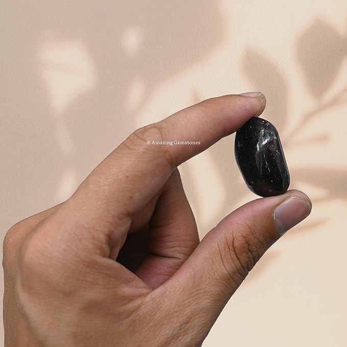 Amazing Gemstone Garnet Crystals and Healing Stones Tumbled - 1 oz Garnet Stone Gem Stones, Natural Healing Stones for Energy Balance, Stress Relief - Premium Polished Gems Rocks for Meditation