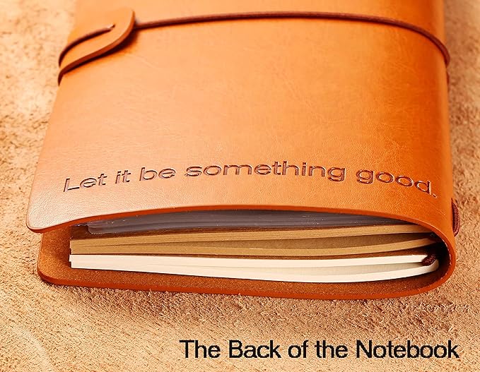 FYSIA Inspirational Christmas Gift for Daughter,Son,Niece,Cousin,Brother,Nurse,Sister,Friend-Birthday Gift,Graduation Gift,Back to School Gift-Refillable Photo Diary Journal Notebook