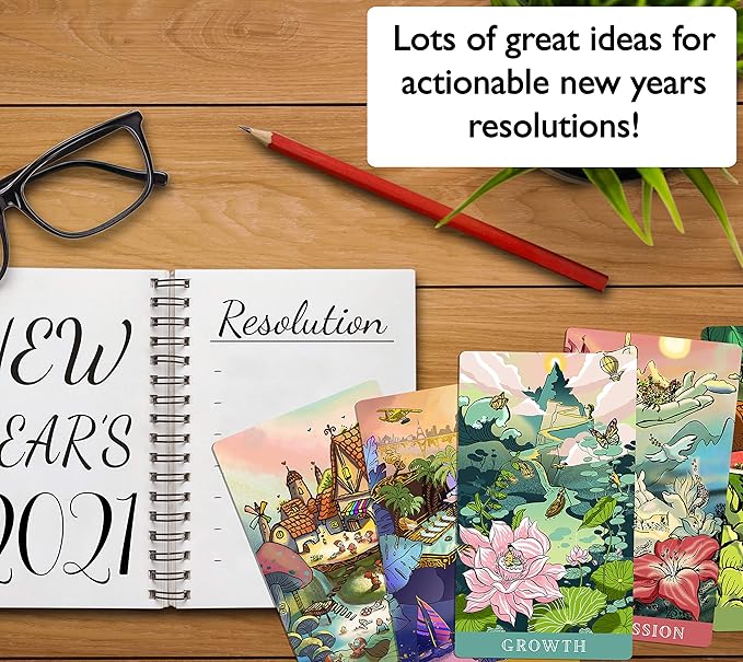 87 Inspirational Challenges to Make Your Life Better! Great for New Year Resolutions Ideas. Good Day Cards: Carpe Diem Collection Motivational Self Help Cards & Gift Box