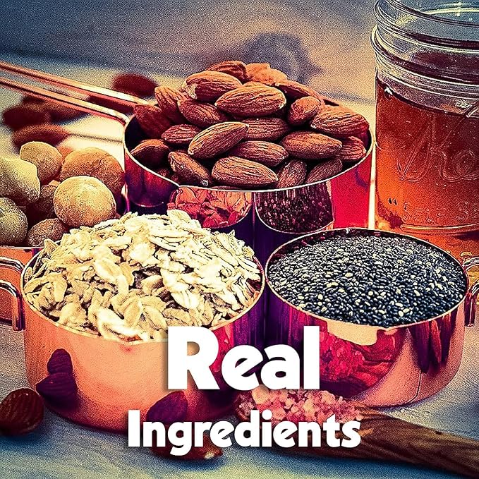 Protein Packed Energy Snack Bar | Provides Healthy Energy | Vegan, All Natural Ingredients | Soy, Dairy & Gluten Free (2.5 Ounce (Pack of 12 Bars), Chocolate)